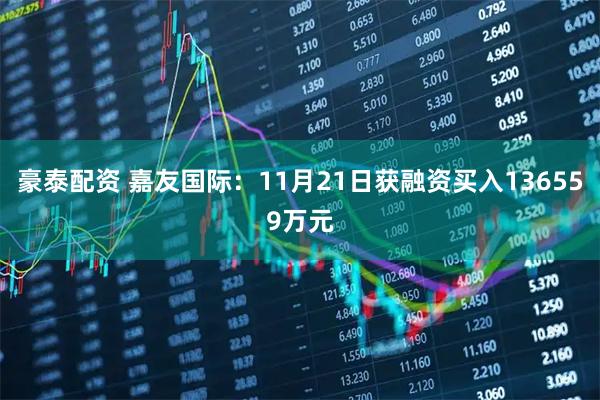 豪泰配资 嘉友国际：11月21日获融资买入136559万元